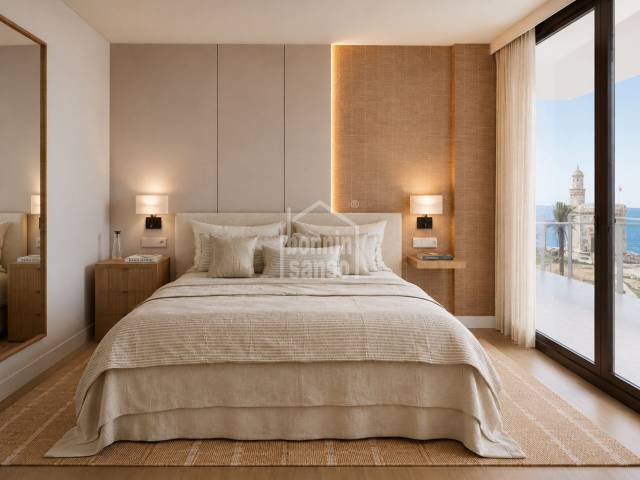Development of 163 apartments, offering one to four bedrooms, in Ciutadella, Menorca.