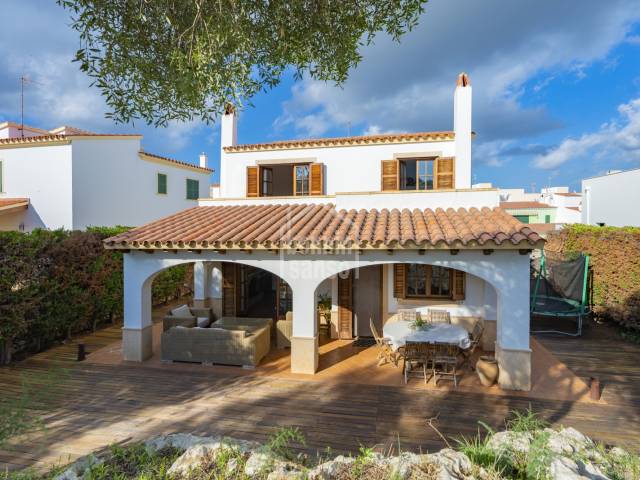 Large detached villa in residential area of Es Migjorn, Menorca