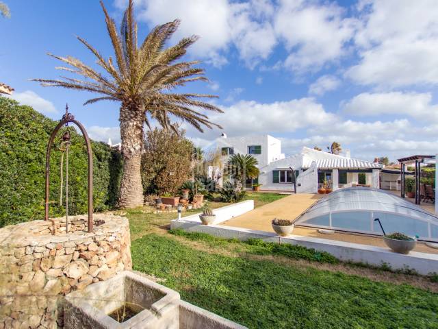 Encantadora propiedad con piscina en Cap den Font, Menorca