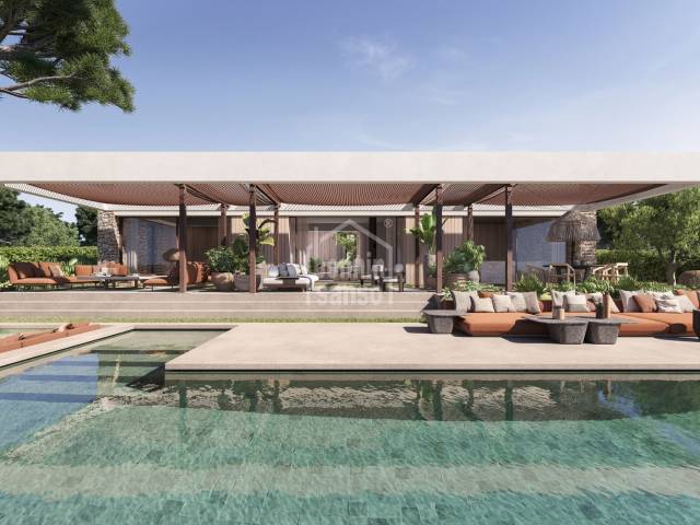 Maison impressionnante en cours de construction à Binidalí, Minorque