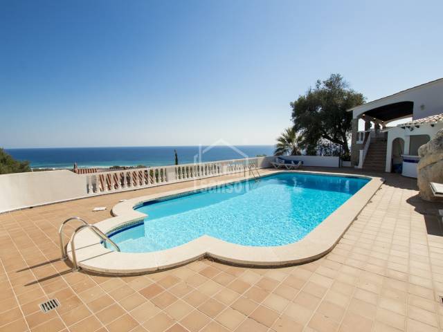 Magnificent villa over 3 privileged plots in Son Bou, Menorca