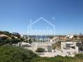 Plot with project and planning permission, with spectacular views in Cala Llonga, Menorca