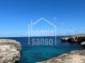 Apartamento con vistas al mar en Cala Blanca, Ciutadella, Menorca