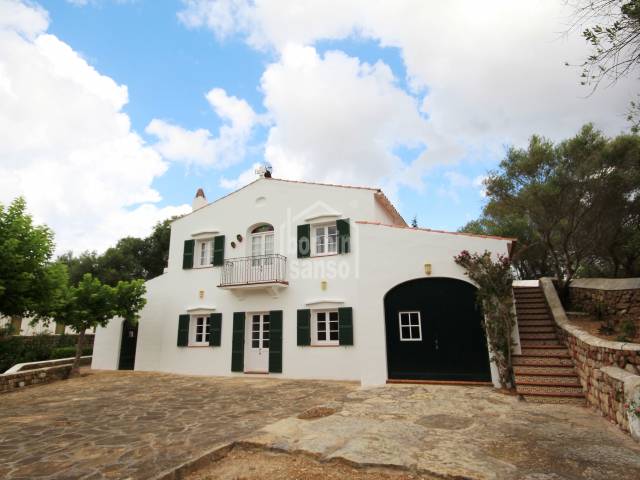 Preciosa casa en zona de campo, Menorca.
