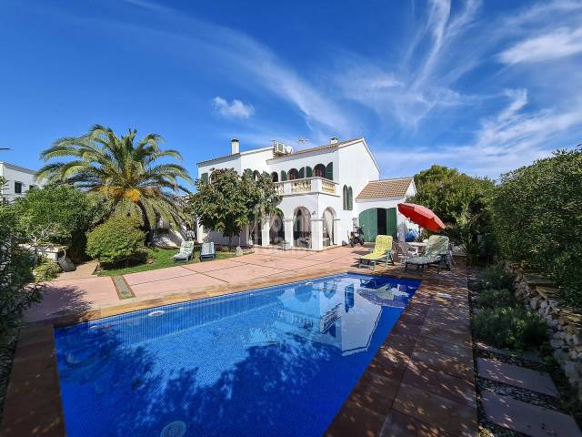 Magnificent villa with sea views in Cala Blanca, Menorca