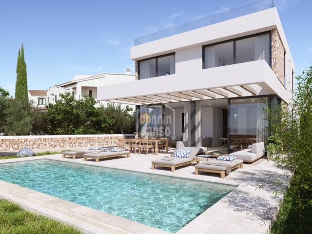 Villa in der 1. Reihe von Cap d'Artrutx, Ciutadella, Menorca, Balearen