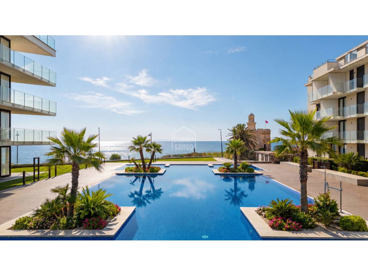 Complejo de apartamentos -de una a cuatro habitaciones- en Ciutadella, Menorca