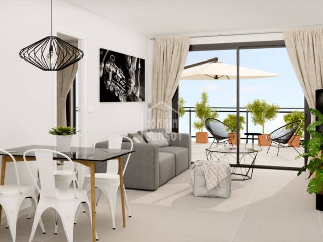 Moderno apartamento en Sa Coma de obra nueva, a 10 min. de la playa. Mallorca