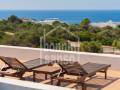 Villa impressionant a la costa sud amb vistes a la mar i piscina infinita a Torret de Baix, Binibeca, Menorca