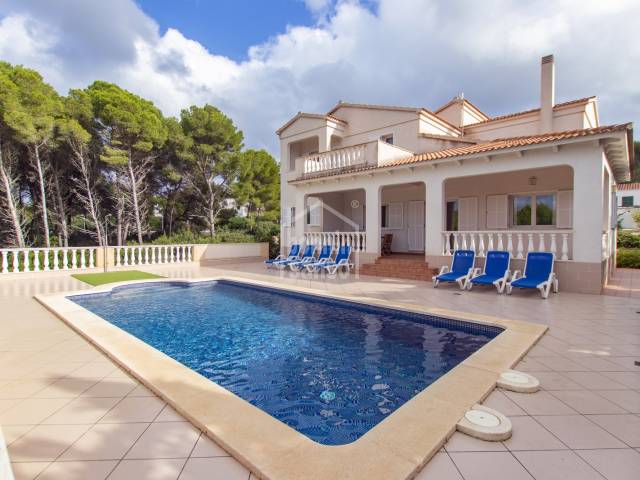Villa con licencia turística en Son Parc de Menorca