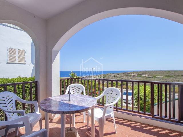 Superb ground floor apartment with sea views, Son Parc, Menorca