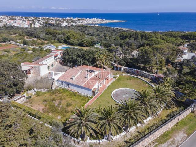 Large villa located in country stting close to Alcaufar, Menorca