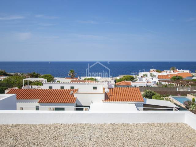 New build villa with captivating sea views. Binibeca Vell. Menorca