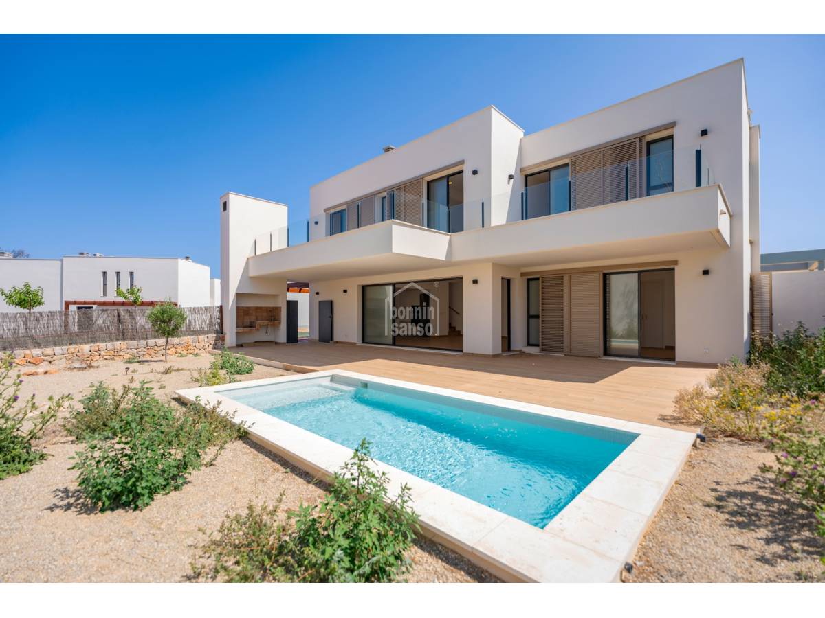Sa Llosa Homes, exclusiva promoción de 50 chalets en Son Parc, Menorca.