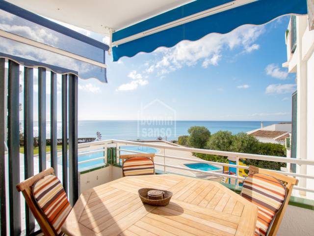 Exquisite studio apartment with sea viewsd in Santo Tomas, Menorca
