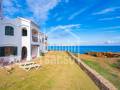 Superb front line apartment in Playas de Fornells, Menorca