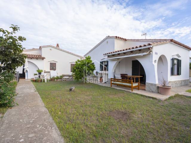 Villas Jumelées à Vendre dans le Lotissement de Calan Porter, Menorca