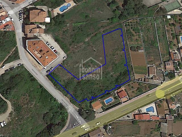 Building plot in the town of Alayor, Menorca