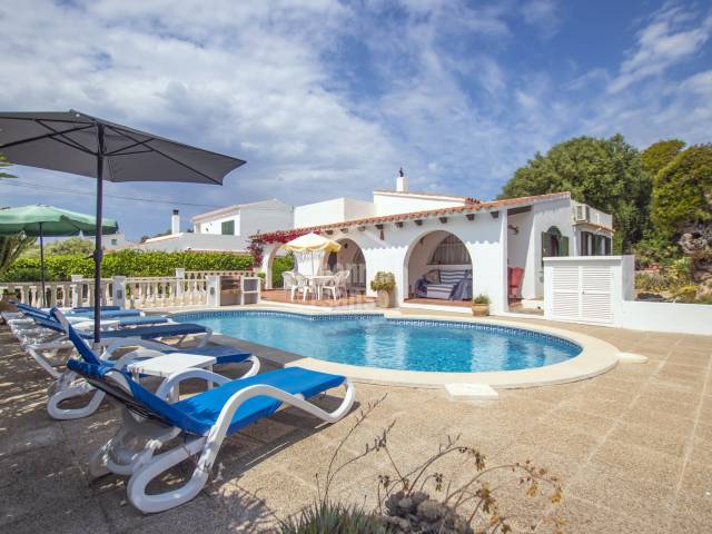 Pretty Villa in perfect condition in Son Vitamina, Menorca