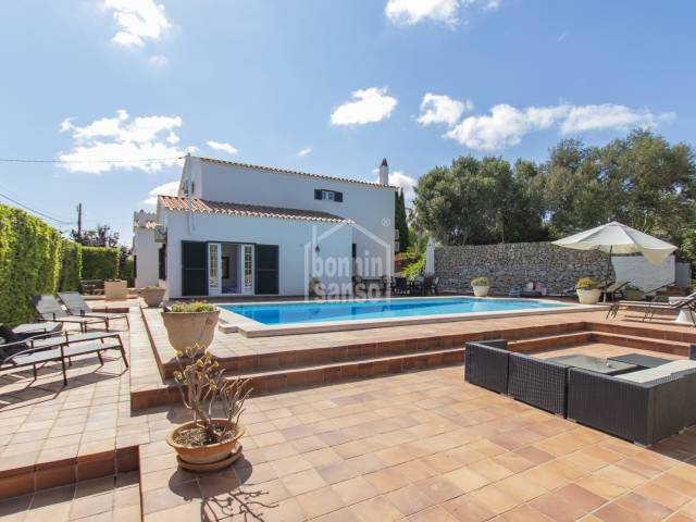 Beautiful home in the centre of Llumesanes, Mahon, Menorca
