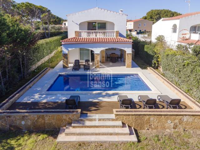 Mediterranean style villa, with tourist licence . Menorca