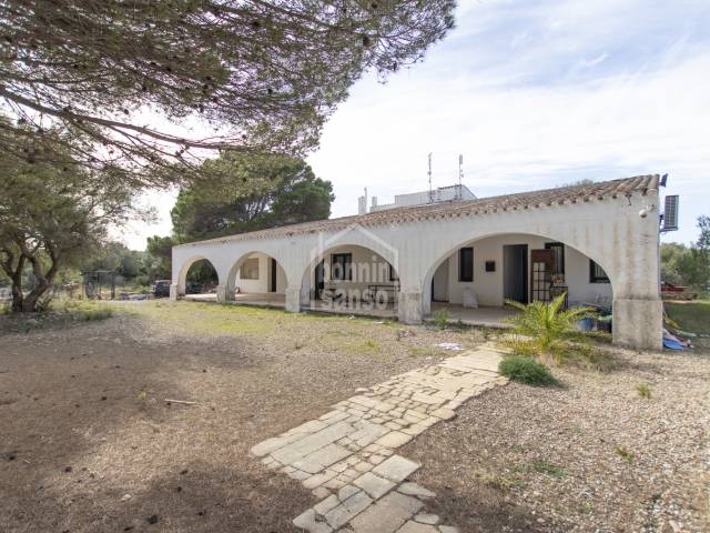 Anwesen in der Nähe des Golfplatzes Son Parc. Menorca.