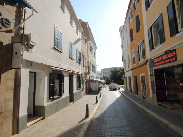 Second floor loft commercial premises in the centre of Mahón, Menorca