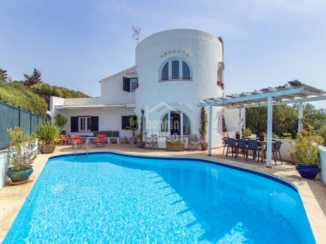 Villa with tourist license and distant sea views. Son Vitamina. Menorca