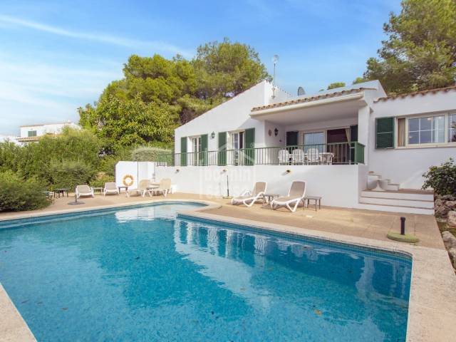 Villa located at a short distance from the beach at Binibeca, San Luis, Menorca with tourist licence