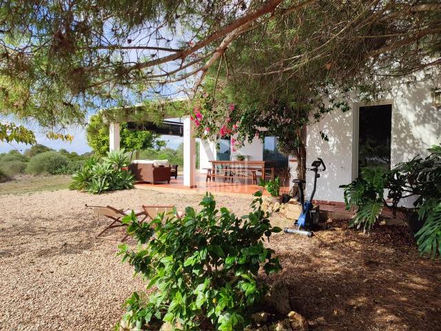 Superbe maison de campagne à louer temporairement d’avril à décembre à Ciutadella, Minorque.