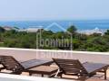 Splendide villa sur la côte sud avec vue sur la mer et piscine à débordement à Torret de Baix, Binibeca , Minorque