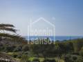 Casa de campo con vistas al mar en Canutells, Menorca