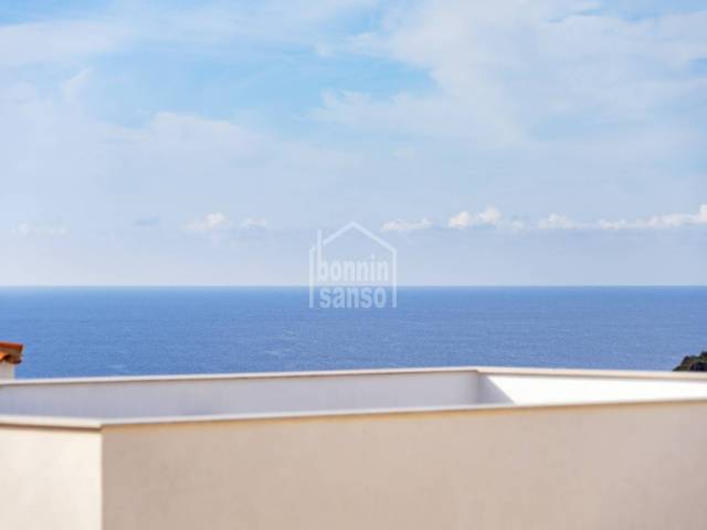 Chalet con vistas al mar. Calan Porter. Menorca