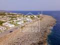 First sea line with dream views, Cap d'Artrutx, Ciutadella, Menorca, Balearic Islands