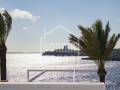 Apartamento en buen estado, con azotea privada y vistas al mar. Salgar Menorca