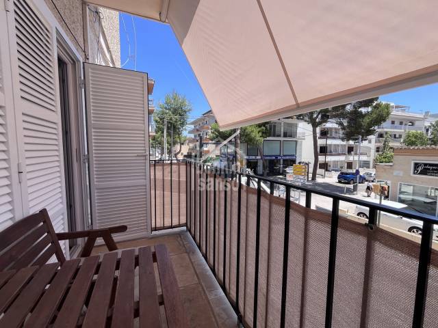 Appartement lumineux rénové avec terrasses au centre de Cala Millor