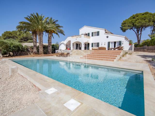 Beautiful Villa with a Tourist License in Binixica, Menorca