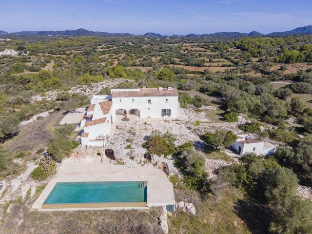 Impressive country estate that spreads down the the south coast of Menorca