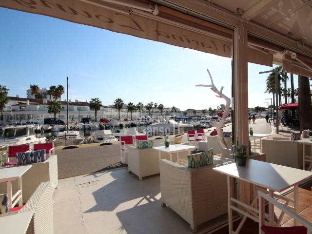 Einmalige Gelegenheit: Restaurant am Hafen von Cala’n Bosch, Ciutadella, Menorca