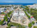 Rohbau mit 28 Wohnungen am Strand von Ciutadella, Menorca, Balearen