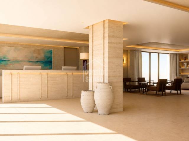 Development of 163 apartments, offering one to four bedrooms, in Ciutadella, Menorca.