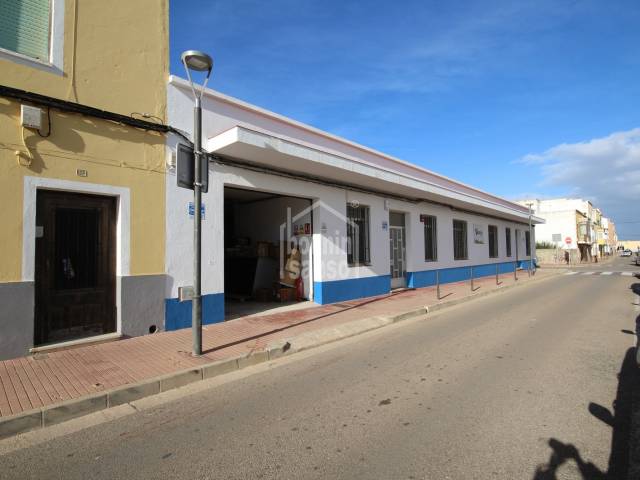 Local-nave en Ciutadella, Menorca