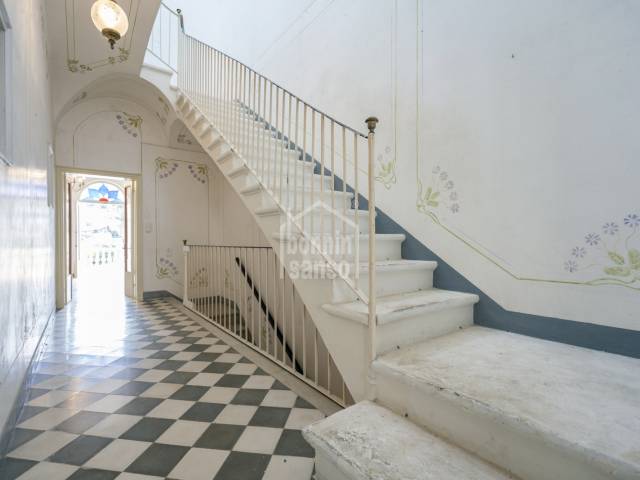 Traditional town house in Mahon, Menorca