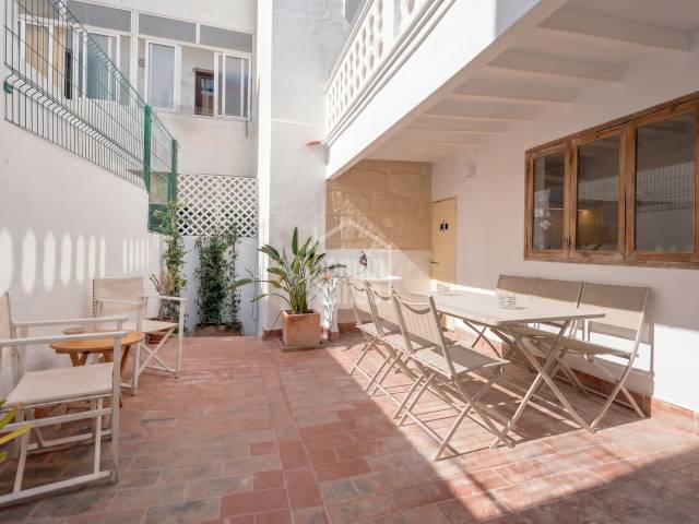 Beautifully restored historic corner townhouse in the heart of Mahón, Menorca