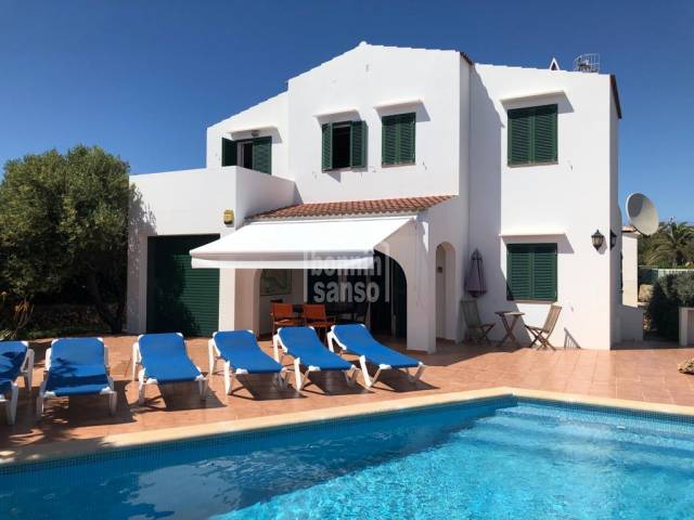 Villa with Tourist Licence in Cala'n Bosch, Ciutadella, Menorca