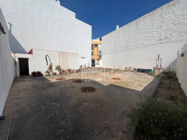 Solar en zona de alta demanda en Ciutadella. Menorca