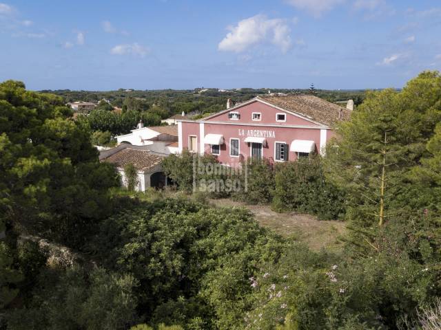 Farmhouse in the urbanisation of La Argentina, Alaior, Menorca.
