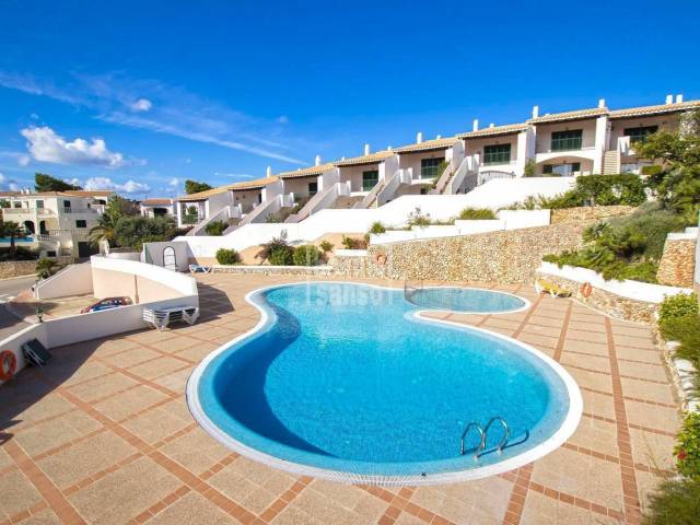 Beautiful sea views, ground floor apartment at Vista Marina in Addaya, Menorca