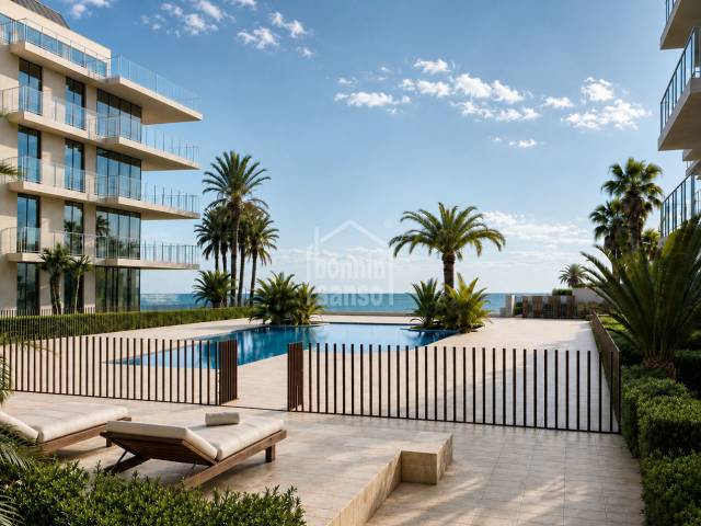 Development of 163 apartments, offering one to four bedrooms, in Ciutadella, Menorca.