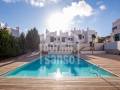 Semi-detached villa with lovely views of the bay of Fornells, Menorca.